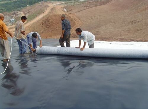 復合土工膜施工